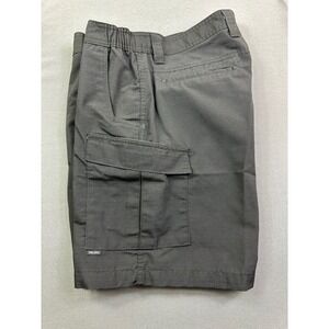 TRU-SPEC 24-7 Series Tactical Cargo Shorts Men Black Ripstop Utility Workwear 38